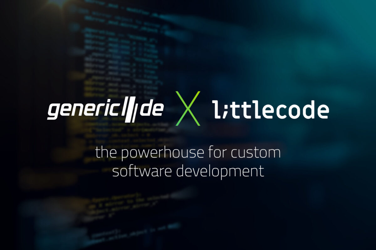 littlecode and generic.de logo, partnership